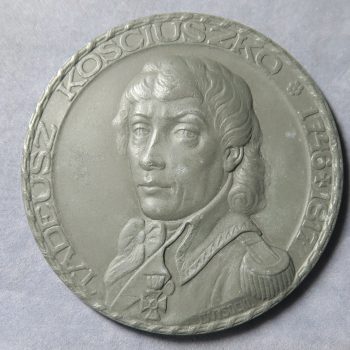 Poland 1917 Zinc medal Tadeusz Kosciuszko 1746-1817 centenary of patriot by Wyzocki