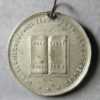 Liverpool Free Gospel Sunday School 1879 pewter medal