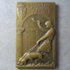 Société Canine du Midi bronze plaque medal France dog prize