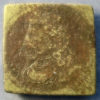 James I brass square coin weight to weigh gold Laurel Withers 648