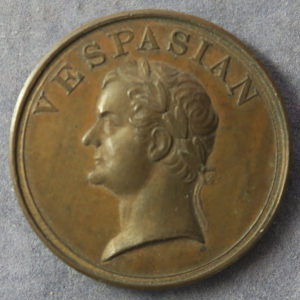 Vespasian medal from Roman Emperor series
