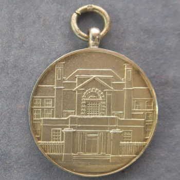 Strand School 1931 silver sports medal