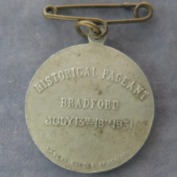 1931 Bradford Yorkshire Pageant medal