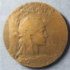 Paris Exhibition 1900 bronze prize medal - Olympic Games related by Chaplain Art Nouveau