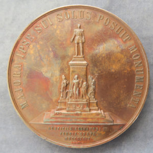 Russian Medal - Alexander III Unveiling of the monument to Alexander II in Helsingfors / Helsinki Finnland