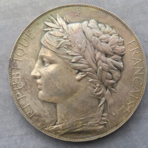 France silver Exposition Internationale Paris 1878 prize medal awarded to Palffy Freres