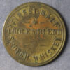 F Toole & Co. Scotch Whiskey token, 97 Leadenhall St. London