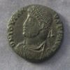 Ancient Roman AE3 Jovian 363 - 364 AD Hereclea mint - Vot V in wreath type