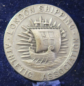 London Shipping AthleticAssociation silver prize medal 1928 Japan related