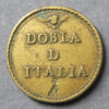 Papal Beass coin weight to weigh Italian Dopia Pope Alexander VII