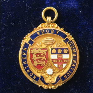 Rugby League gold medal - Northen Rugby Combination won by J Bullen Wigan FC 1912-13