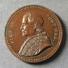 Papal bronze medal Pius IX elected 1846 by JS & AB Wyon