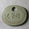 GB Great Western Railway Stores Pay Cheque - tool / pay check token