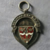 Markham Cup CSFA football -ilver & enamel fob prize medal 1926-7