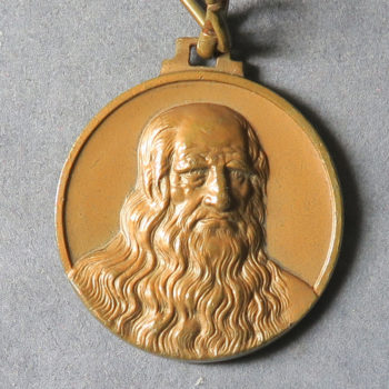 Leonardo Technical Institute Alessandria, Italy, School medal portrait