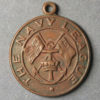 Navy League founded 1895 medal fob