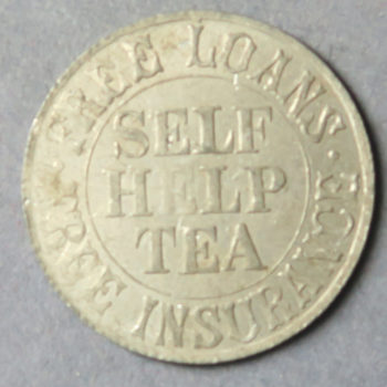 Self Help Tea Co Partnership Limited 1/- Free Loans Token