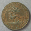 Scotland Masonic token penny, Lodge Ancient Brazen Linlithgow No. 17