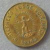 Scotland Masonic token penny, Saint Stephens Lodge Edinburgh No 145