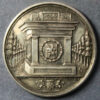 Netherlands silver medal, Memorial to the Printer Kuster at Haarlem 1823 by De Vries
