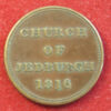 Scotland Communion Token Jedburgh 1816 copper Burzinski 3443