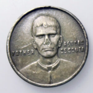 India, Goa, St. Francis Xavier Missionary Society, Father AgneloDe Souza 1889-1927- medal / token