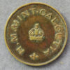 India - H(is) M(ajestys) Mint Calcutta 1/4 Anna token Ni brass