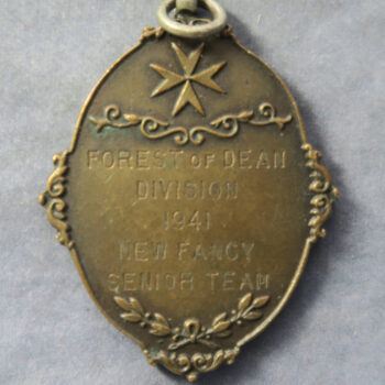 Wales Miners l- St John Ambulance League, Southern Mines Inspecton District -prize medal Forest of Dean