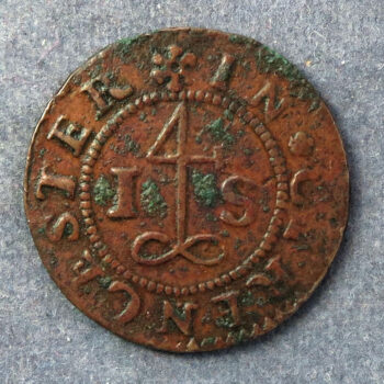 MB108006, Gloucestershire 66, Cirencester Isaac Small 1/2d token