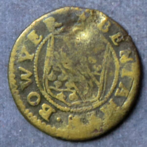 MB108012, Kent 5, Ashford, Benjamin Bowyer 1/2d 1664 token