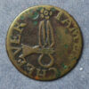 MB108044, Kent 51, Canterbury, James Cheever 1/4d 1657 token coinage