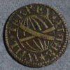 MB108064, Kent 79, Canterbury, Will Terrey 1/4d token globe