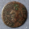 MB108076, Kent 97, Chatham, Walter Jones ½d, 1668 at Nags Head, token Horse's head