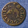 MB108086, Kent 151, Deal, TF 1/4d, 1658 token farthing - dolphin