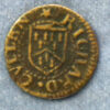 MB108106, Kent 208 Dover, Richard Cvllen 1/4d, 1656 farthing token