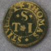 MB108137, Kent 231 Dover, Thomas Stiveday 1/4d, 1653