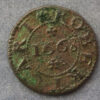 MB108188, Kent 461, Rochester, Robert Cart 1/4d, 1668,