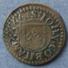 MB108191, Kent 465, Rochester, John Cobham1/4d, 1660