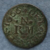 MB108194, Kent 474, Rochester, Richard Newbery 1/4d, 1666