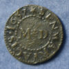 MB108230, London 2694, St. Mary Axe, Mary Dell 1/4d. 1657