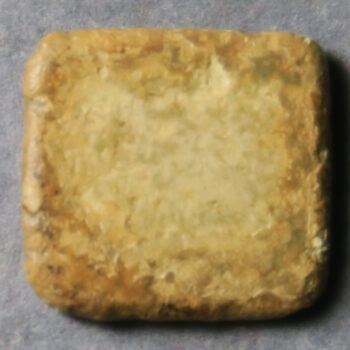 coin weight for France gold Ecu d'or - lead square