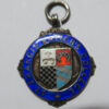 Liverpool, St. Francis Xavier College silver & enamel fob medal 1920 hallmark