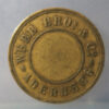 Aberbeeg, Webb Bros & Co. Barm One Penny Brewery token Cox 122 Wales