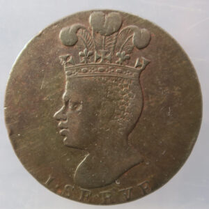 1788 Barbados George III penny -