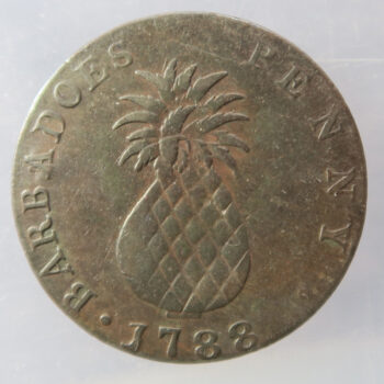 1788 Barbados George III penny -