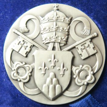 Pope Paul VI British made silver medal 1963-78 by John Pinches