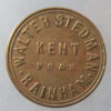 Walter Stedman Raibham Hent P. S. & S. farm token/ brass26.6mm