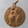 Italy - pretty bronze art nouveau style athletics medal in bronze for cross country 1910