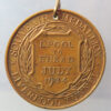 Opening of Mersey Tunnel 1934 Souvenir medal / badge bronze 32mm with pin