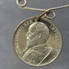 Gloucester 1909 visit of King Edward VII to Royal Agricultural Show - white metal souvenir medal